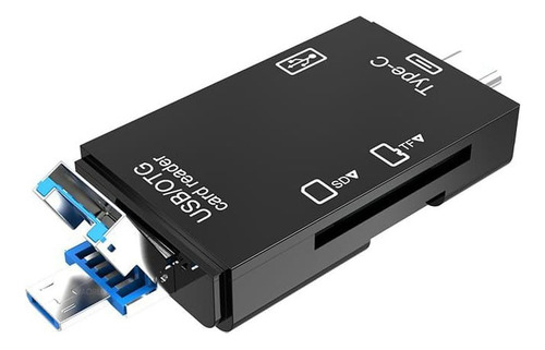 Lector De Tarjeta Sd Micro Sd Usb Tipo C Adaptador Todo En 1