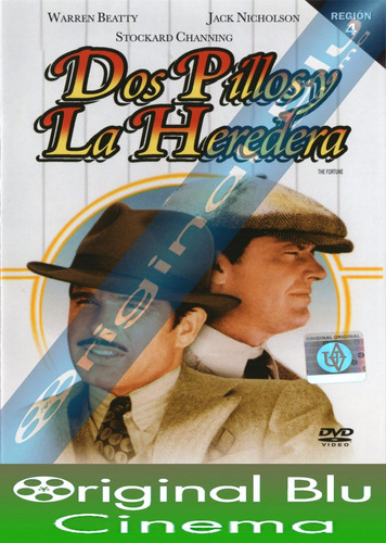 Dos Pillos Y La Heredera ( J. Nicholson W. Beatty) Dvd Orig.
