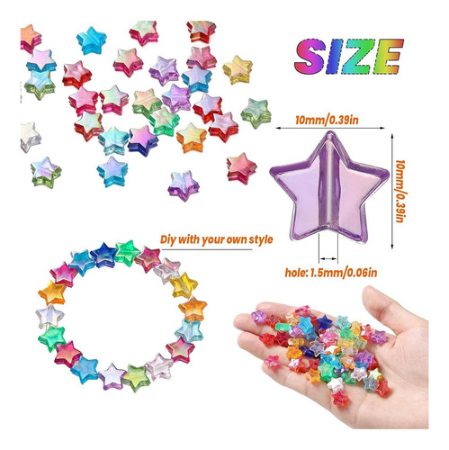 Perlas Pipidream, 800 Unidades, Ab Mix Colors, 11 Mm, En For