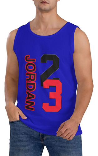 Basketball Fans 23 Jordan Camiseta Manga Transpirable Para