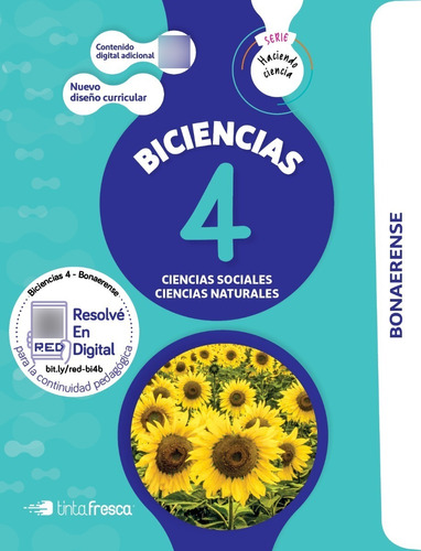 Libro Escolar Biciencias 4 (bonaerense) Naturales Y Sociales