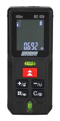 Imagen 1 de 6 de Medidor De Distancia Laser 40 Metros Omaha Ms-40a Me Full