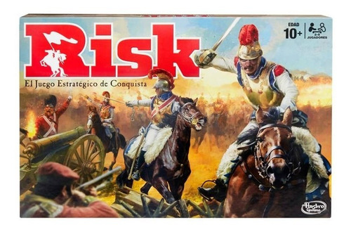 Risk Juego De Mesa De Estrategia De Conquista Hasbro Origina