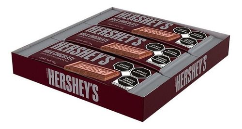 Chocolate Con Leche Hershey's Milk 41g - 6 Piezas