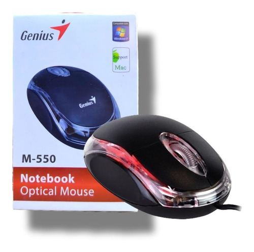 Imagen 1 de 1 de Mouse Genius Xscroll Usb Luces 1200dpi 8694