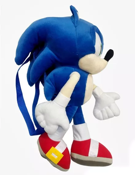 Sonic Mochila De Peluche