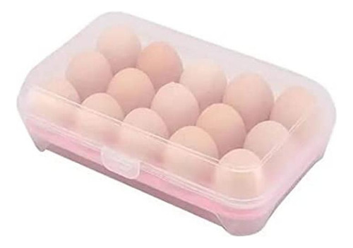 Porta Ovos Bandeja Higiência Geladeira Travas 15 Cavidades