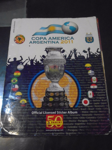 Álbum Figuritas Fútbol Copa América Argentina 2011 Completo