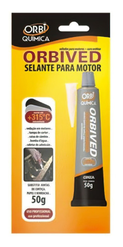 Colas Silicone Orb Cinza Acética Alta Temperatura (+240ºc) 5