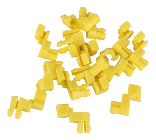 Para 4 X 15 Unids Nylon Door Lock Clips Conector De