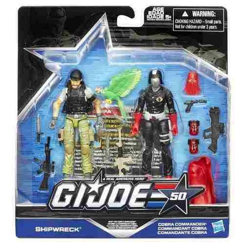 Figura de acción  Shipwreck & Cobra Commander 50th Anniversary: Hunt for Cobra Commander de Hasbro