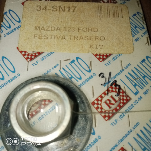 Kit Punta De Eje Sn17/ Mazda 323- Ford Festiva - Trasero