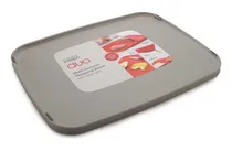 Comprar Tabla De Cortar Picar Antiderrame Joseph Duo Antideslizante Color Gris Base Antideslizante