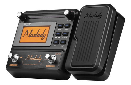 Muslady Mu100 - Procesador De Guitarra Eléctrica Con Múltipl