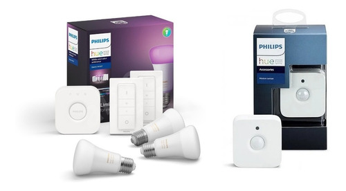 Philips Hue Kit White And Colors + Sensor De Movimiento Gtia