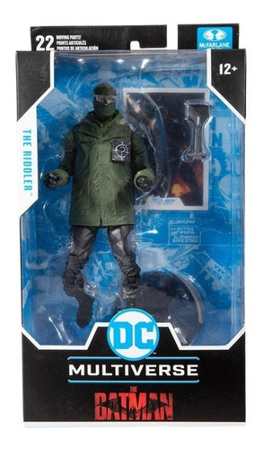 Dc Comics Figura Lujo Batman Movie Riddler Acertijo Muñeco