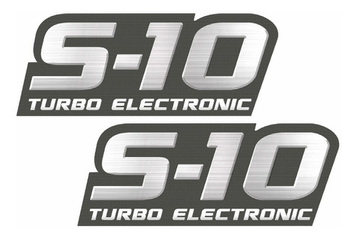 Adesivo Chevrolet S10 Turbo Electronic 2010 S10011