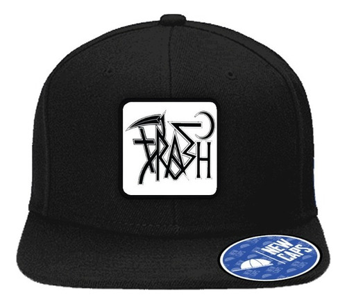 Gorra Plana Trash Gang Rap Hip Hop #a55