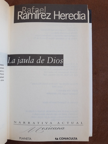 La Jaula De Dios. Rafael Ramírez Heredia