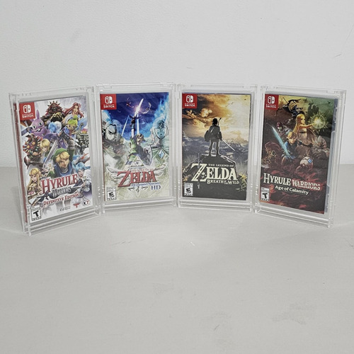 Pack 3 -protector De Acrilico Para Cartuchos Nintendo Switch (Usado)