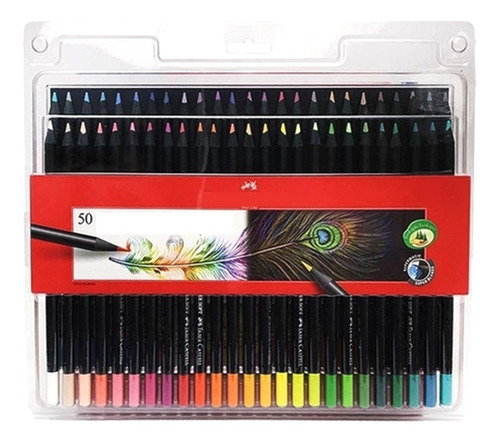 50 Fabercastell Lapices Supersoft Colores Intensos Valor $19