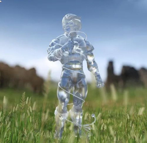 Thundercats Tigro Invisible (tigra) Super 7 (Usado)