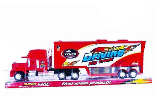Mula Camion Tractomula 45cm Cars Trailer Mack Rayo Mcqueen