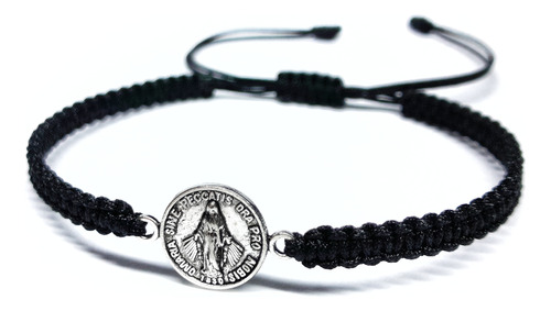 Pulsera Con Dije De La Virgen Milagrosa