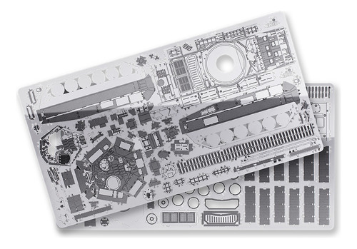 Kits De Maquetas De Rompecabezas De Metal 3d T-90a De Piecec