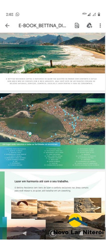 Imagem 2 de 15 de Lançamento Quadra Da Praia Piratininga Varanda Gourmet 2 Quartos Lazer - 485