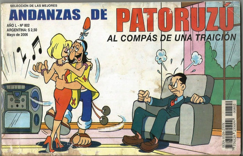 Andanzas De Patoruzú - Año L Nº 802 - Dante Quinterno - 2006