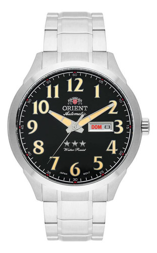 Relógio Orient Masculino Automático Preto Ca469ss074p2sx