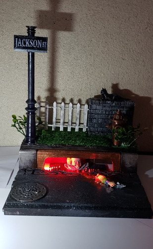 Maqueta Para Figura De It Pennywise Escala Neca