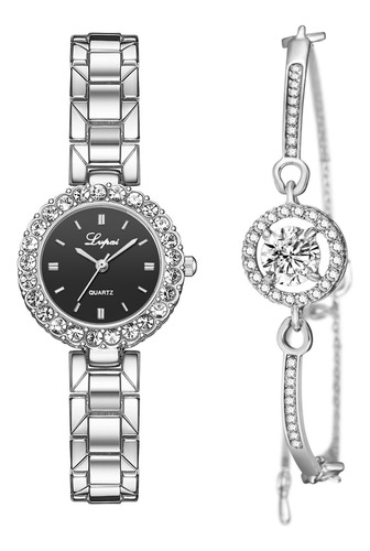 Reloj De Mujer P Adies Trend Quartz Fashion Set All Match De