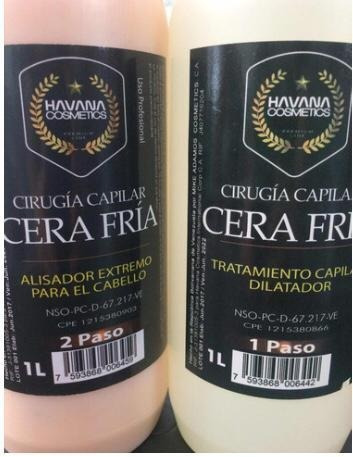 Cera Fria Havana Cirugía Capilar - L a $32000