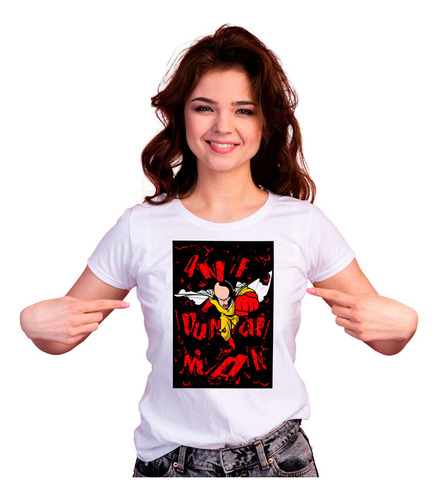 Playera Dama Art One Punch Man P104