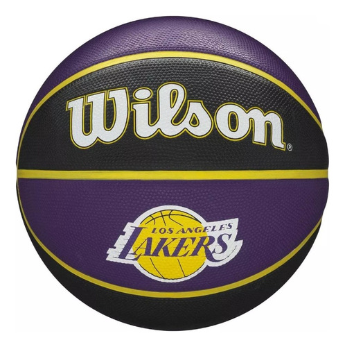 Pelota Basquet Nba Wilson N°7 Oficial Lakers Golden - Salas