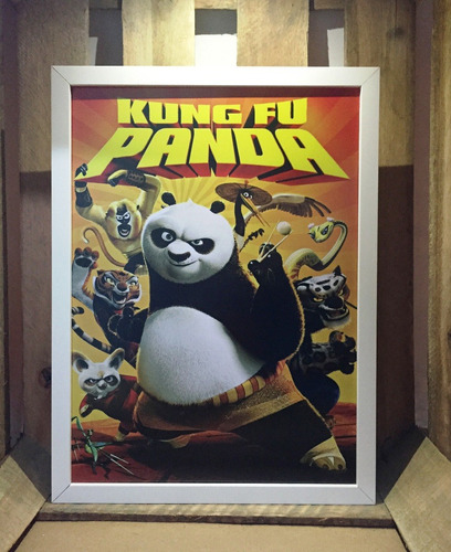 Poster Kung Fu Panda Quadro Decorativo