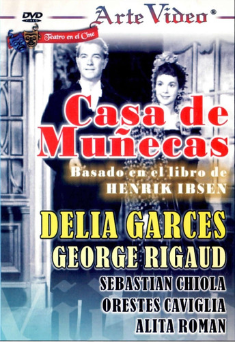 Imagen 1 de 1 de Dvd-delia Garces, George Rigaud, S. Chiola - Casa De Muñecas
