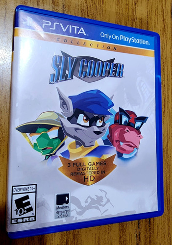 Sly Cooper Colection Hd Ps Vita Único 