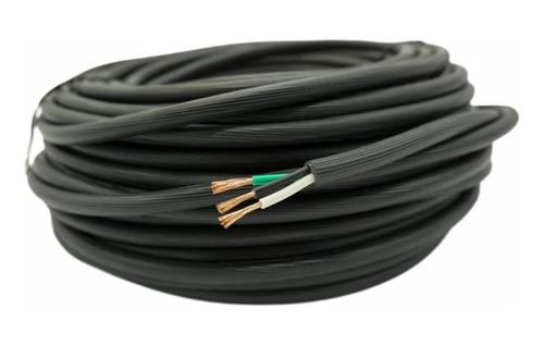 Cable Uso Rudo De 100% Cobre 3x12 Awg Rollo 80 Metros Argos