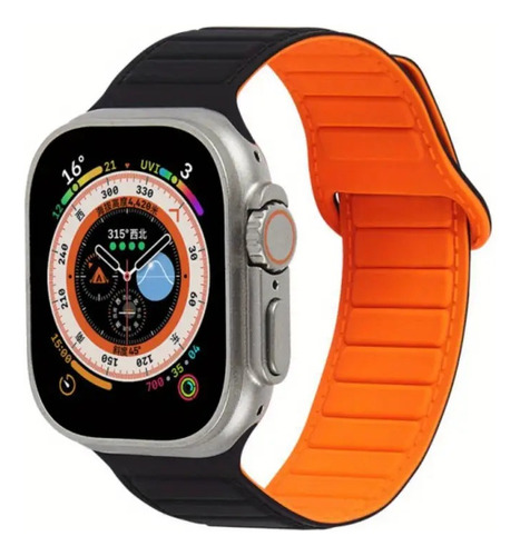 Correa Apple Watch Modelo Double Magnetic Silicone 