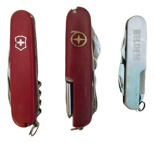 Cortaplumas Victorinox X 3 (distintas Marcas) Combo Usados!