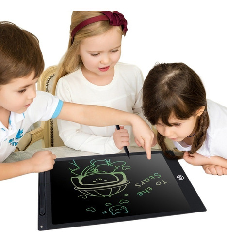 Tablero De Escritura Lcd De 12 Pulgadas Para Niños Con