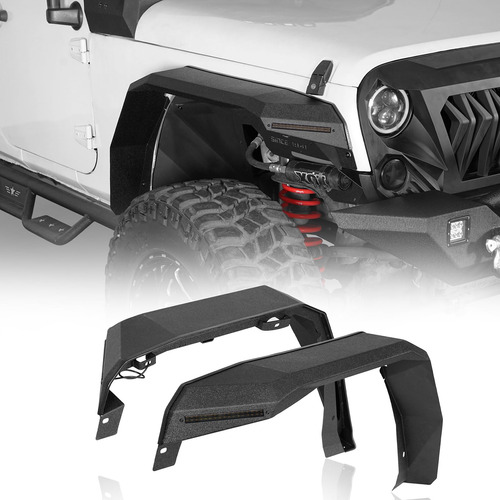 U-box Wrangler Jk Guardabarro Delantero Acero Plano Para Jku