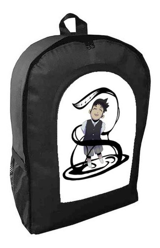 Mochila Negra Fullmetal Alchemist  Adulto / Escolar B39