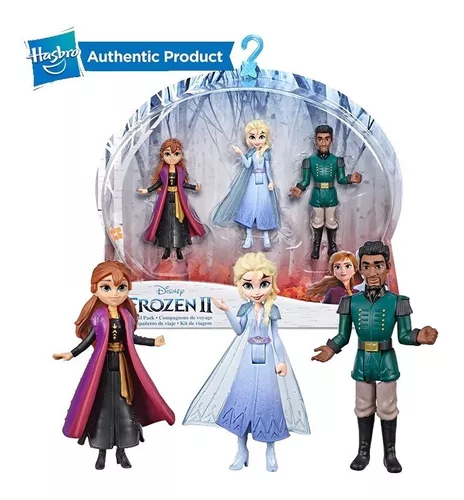 Kit Bonecas Frozen 2 Disney Mini Personagens Da Hasbro E5504