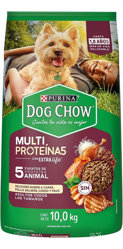 Purina Dog Chow Perro Adulto Multi Proteina 10 Kg