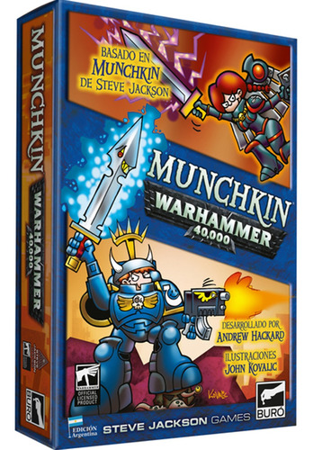 Munchkin Warhammer 40k Original Bureau De Juegos De Cartas