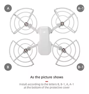 Protectores Helices Anillo Extensor Mavic Mini 1 Y 2 Dji Se